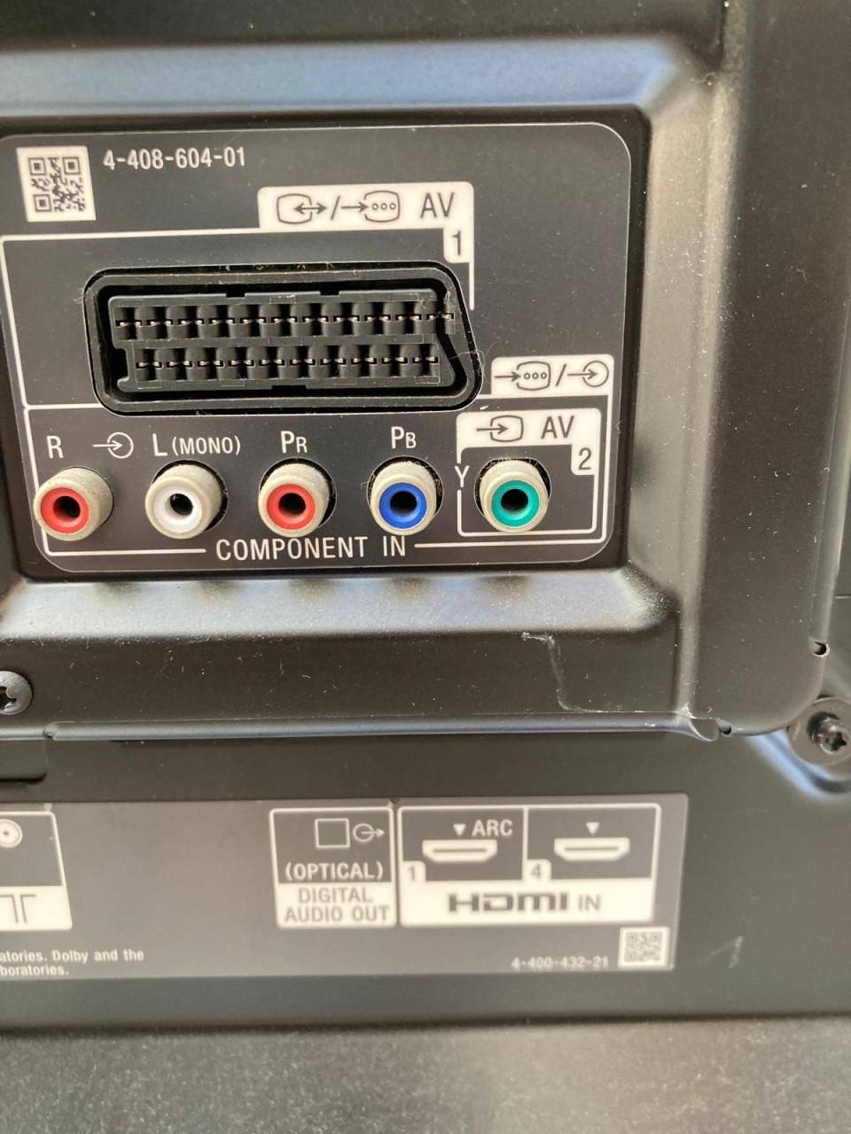 Sony 40 inch Full HD Breedbeeld KTV met ab