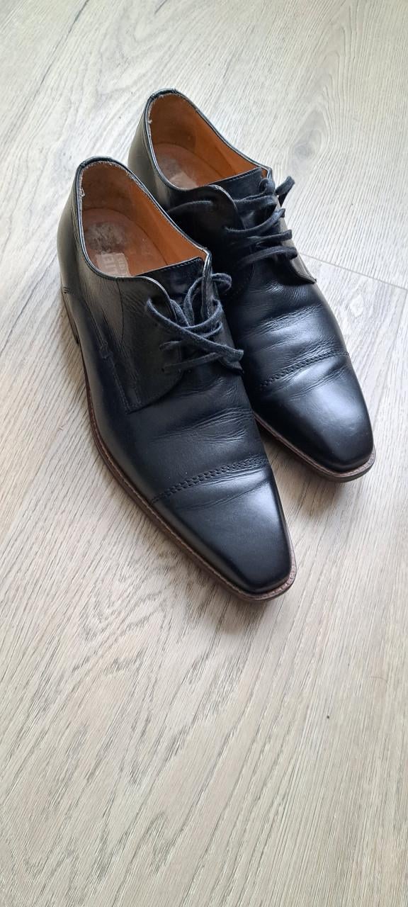 Herenschoen Van.Lier, zwart mt 10/44