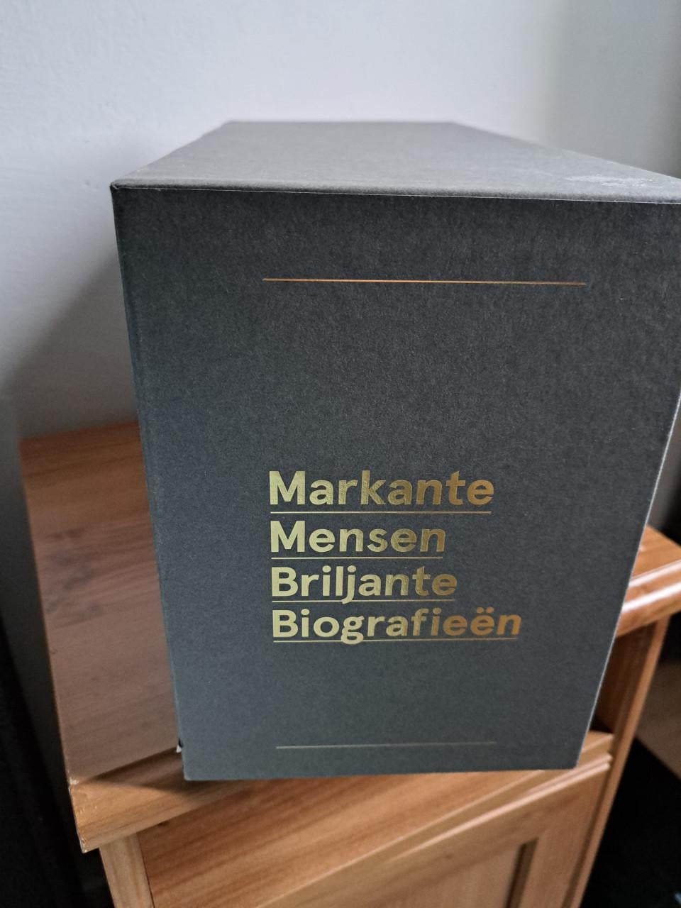 Boekenbox markante mensen,briljante biografieen