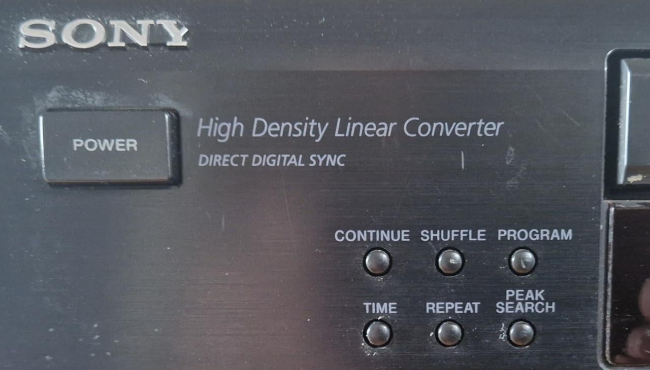 SONY CD-SPELER + VERSTERKER