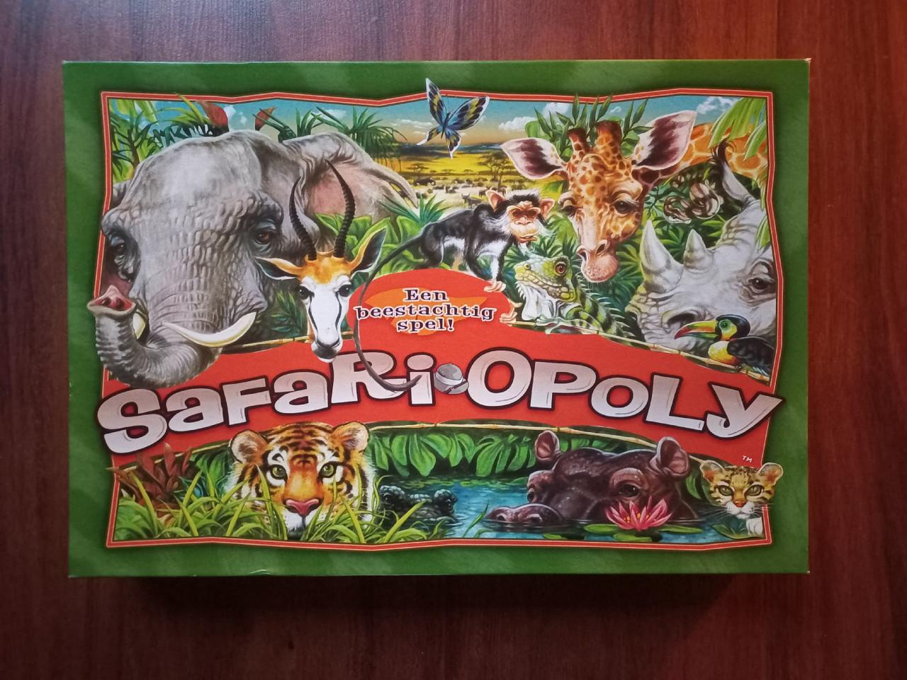 Origineel familiespel! SAFARI-OPOLY