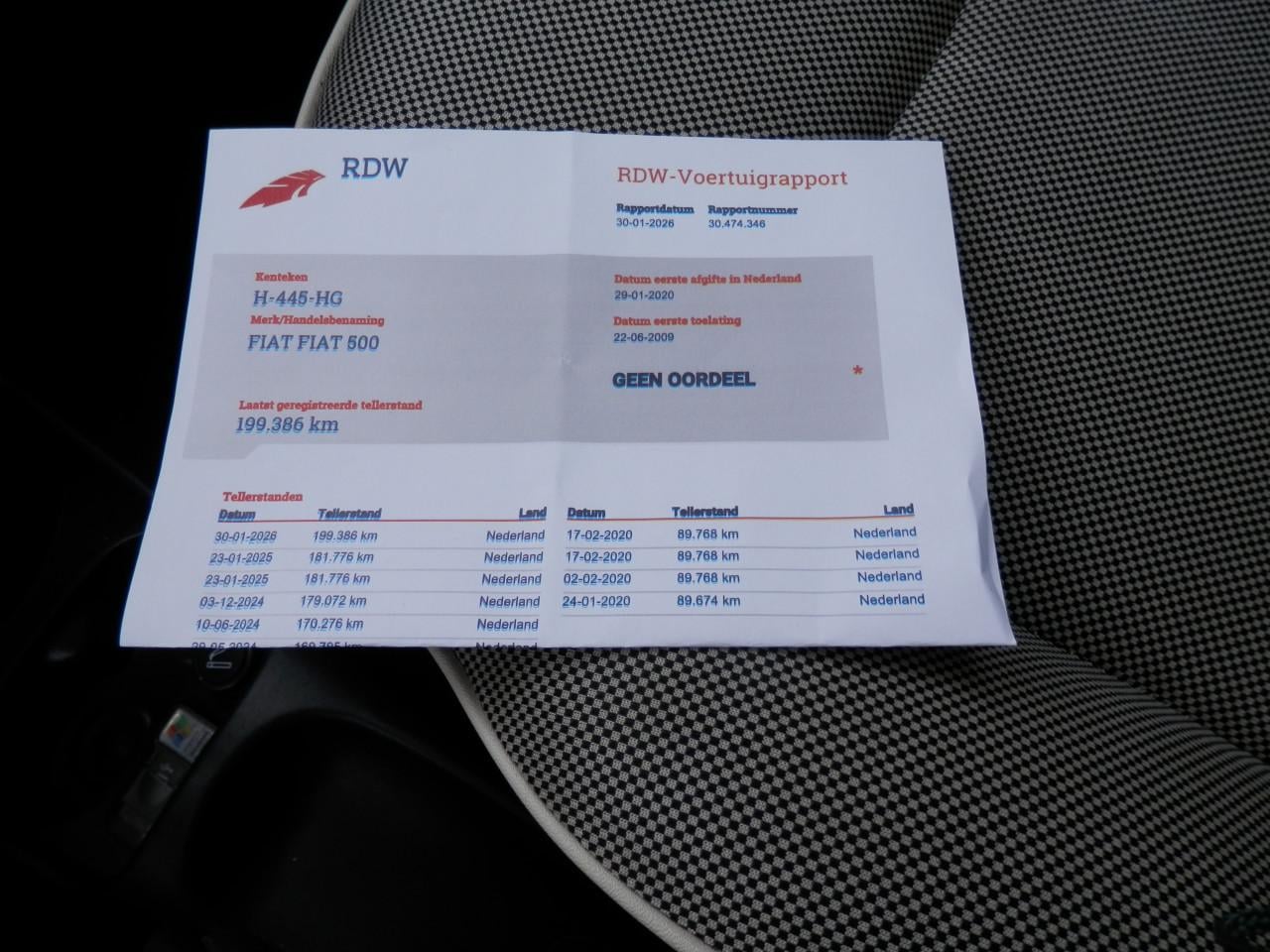 Auto Garant Biedt Aan: Fiat 500 1.2 Naked