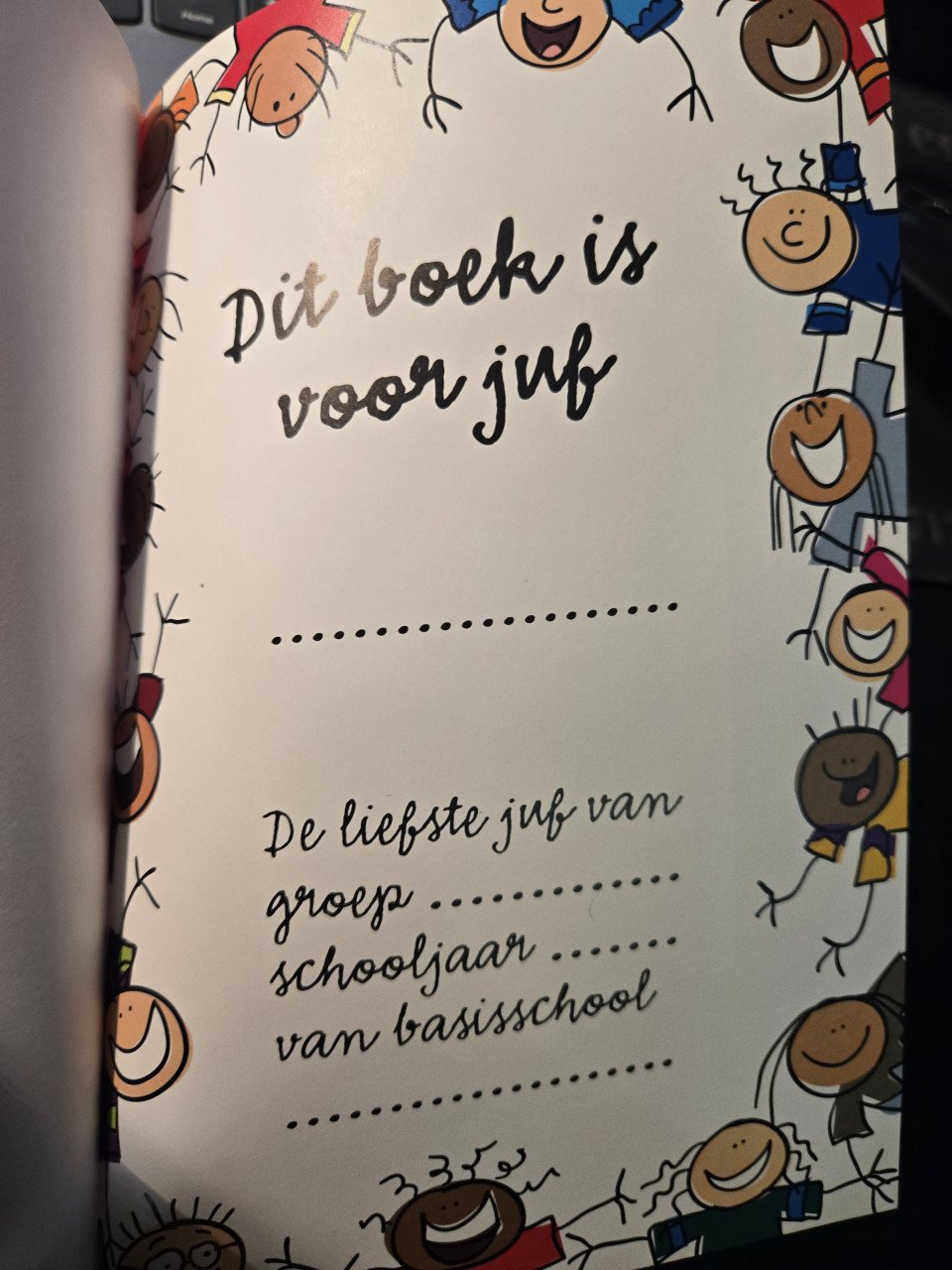 Nieuw boekje: Voor de liefste juf