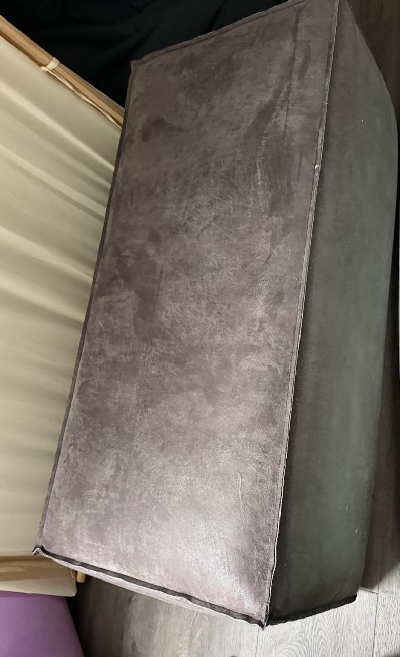 Luxe zit stoel met voetenbank