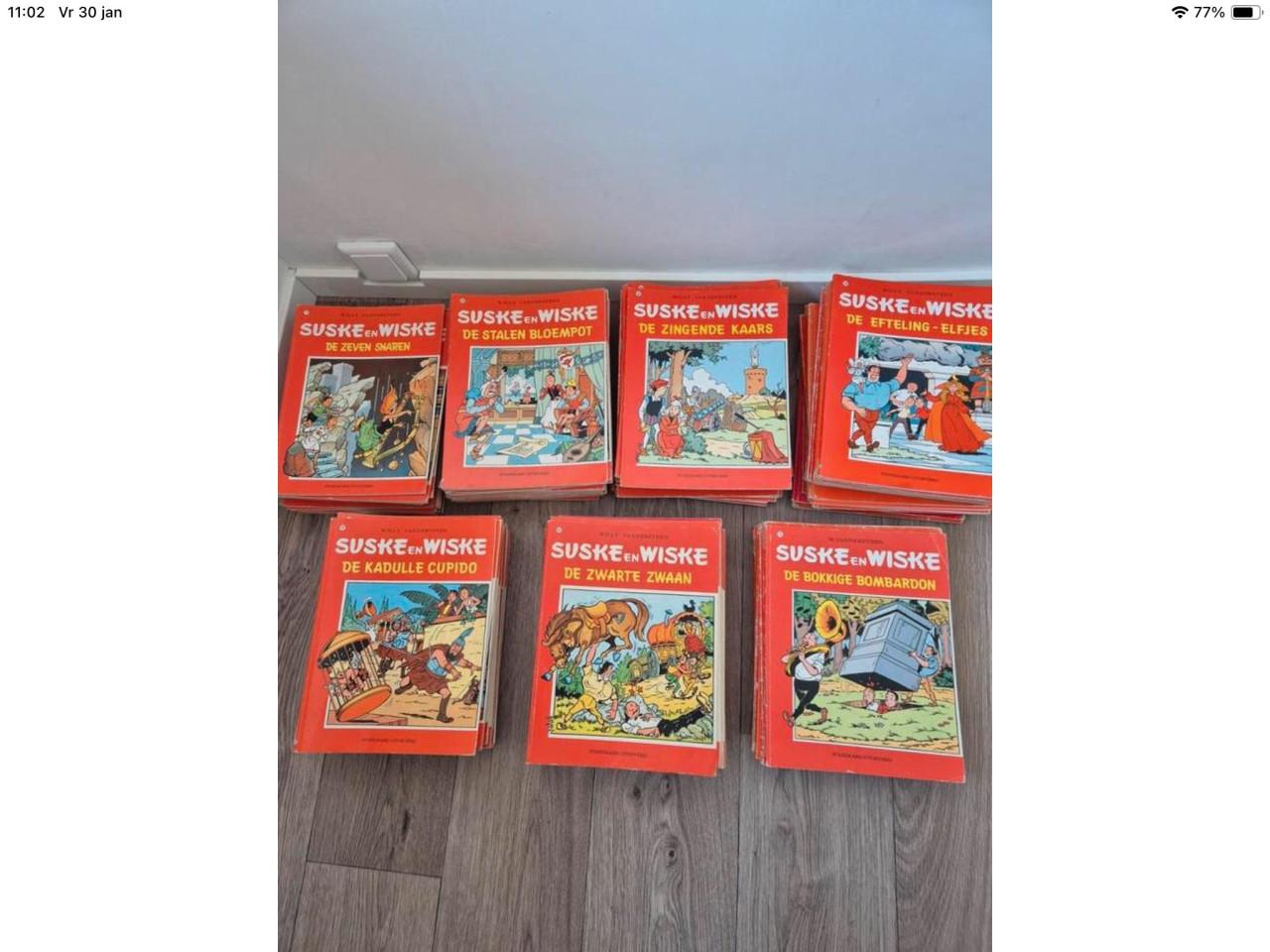 Suske en Wiske 50 cent per stuk.( Meer dan 100 stuks )