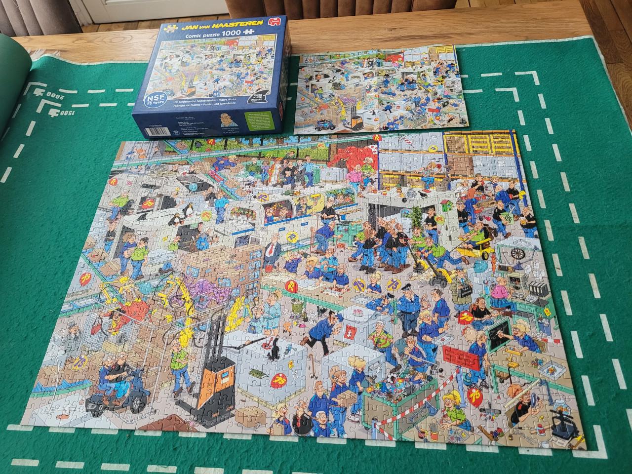 Jan van haasteren puzzel