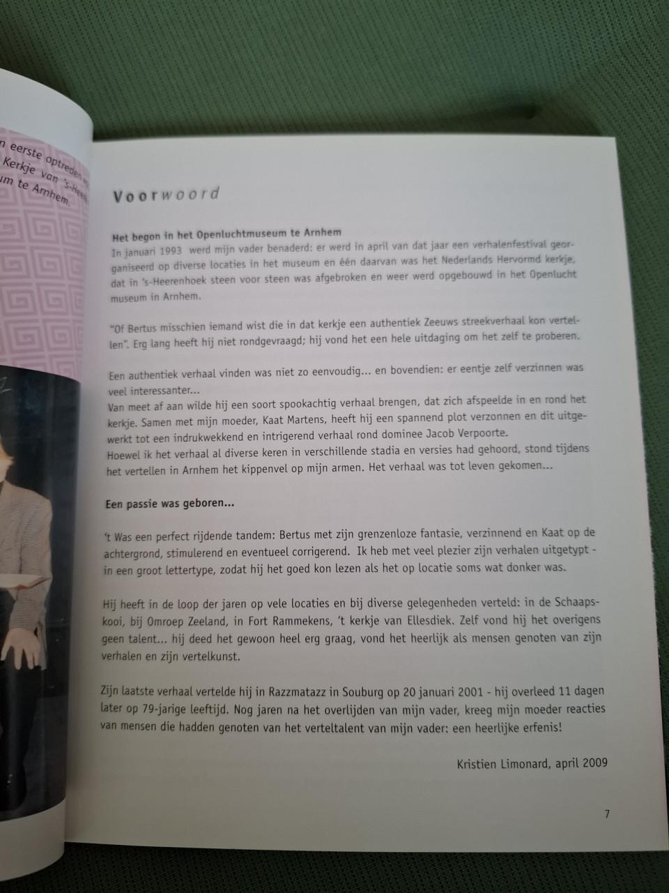 Bertus Limonard vertelt, door Bertus Limonard