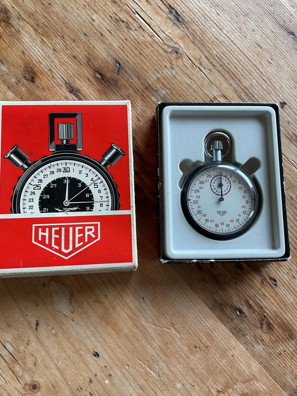 Heuer stopwatch