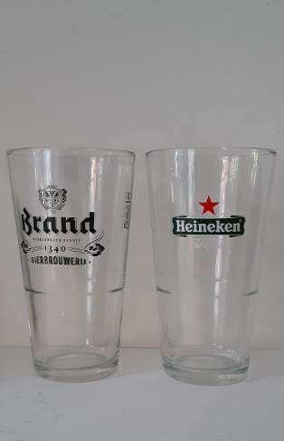 Bierglas, Heineken, Brand