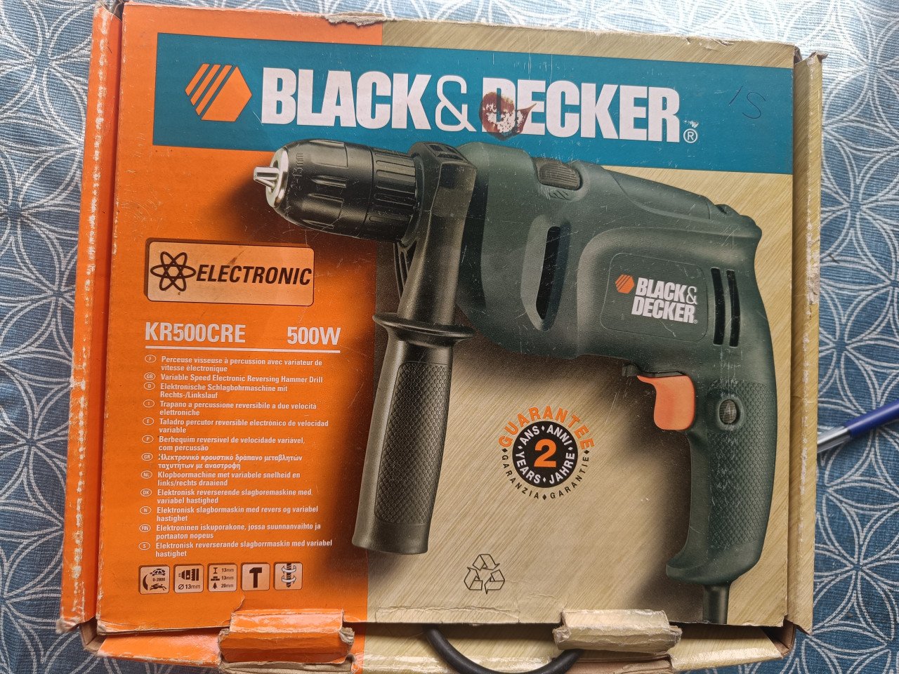 Klopboormachine black en decker