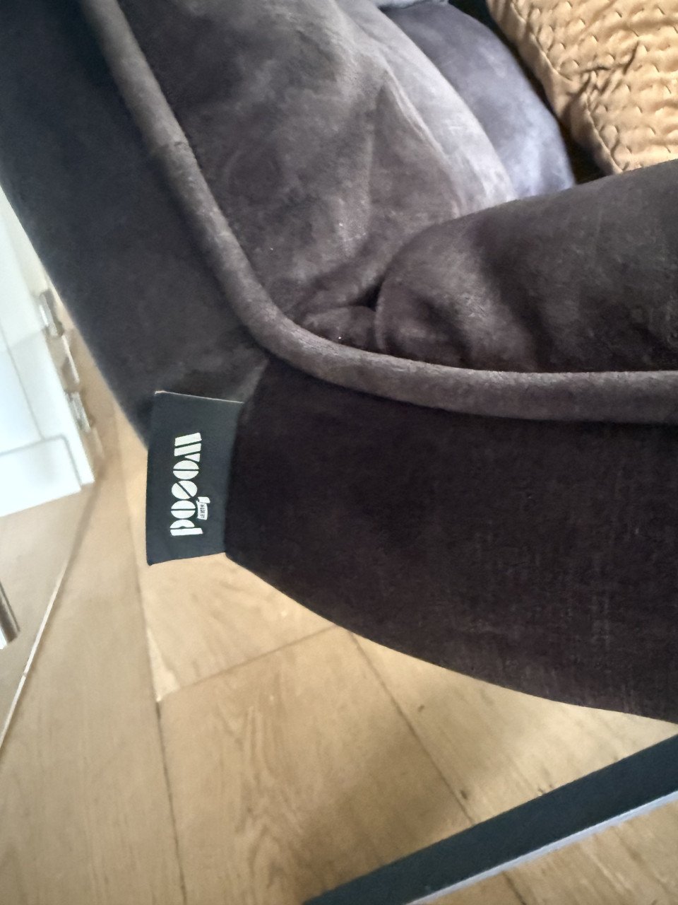 WOOOD fauteuil antraciet draaistoel