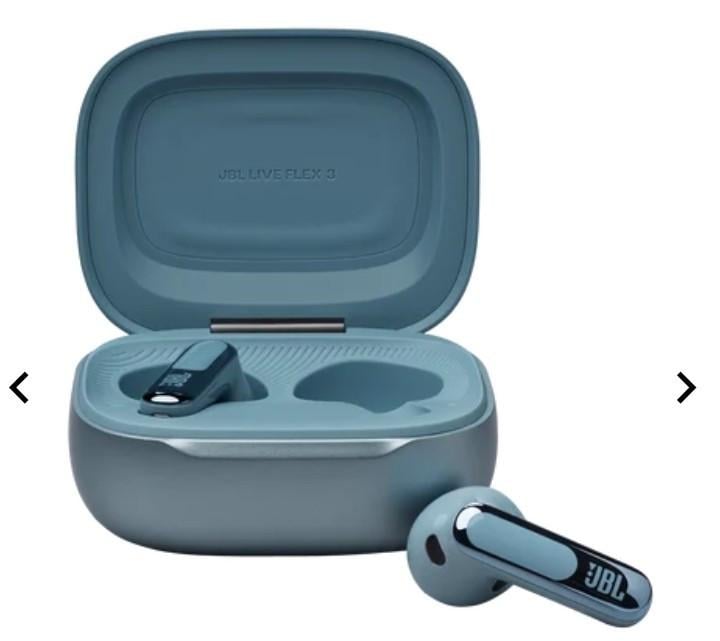 Jbl live flex earphones blauw