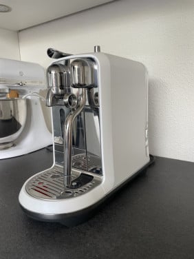 Nespresso koffiemachine Creatista Plus, wit