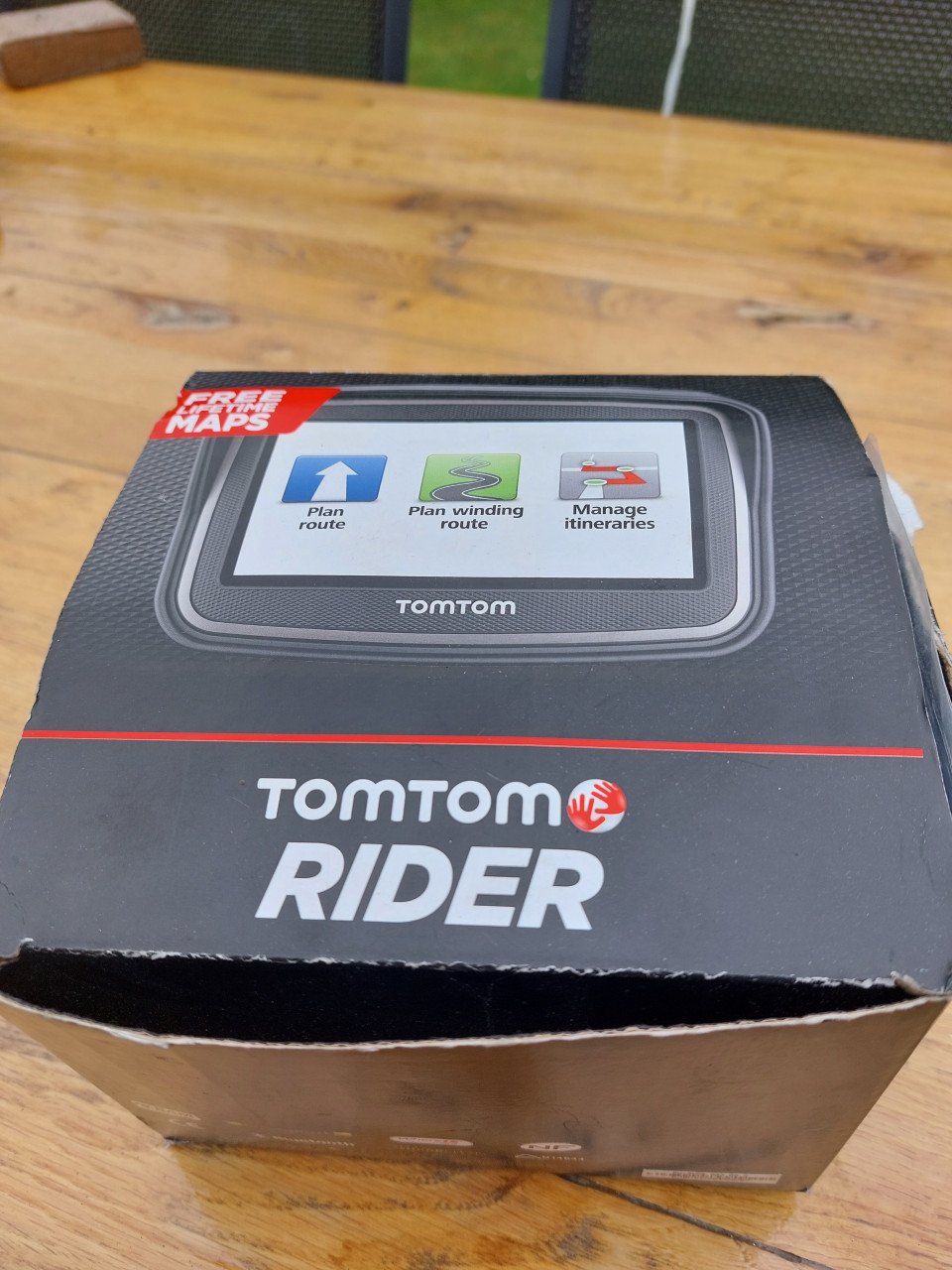 Tom Tom rider motor navigatie
