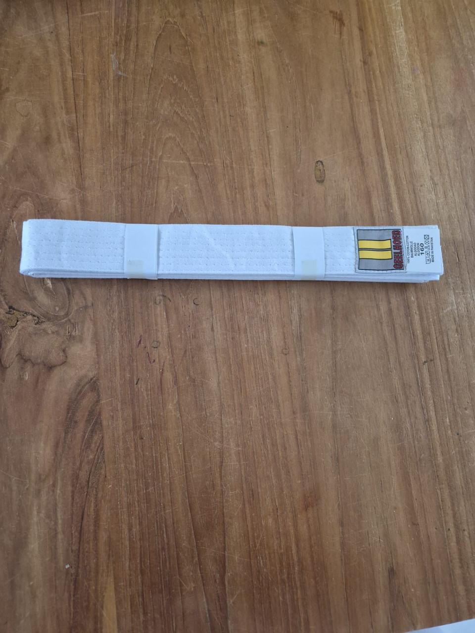 Geelhoed judopak (wit) maat 160