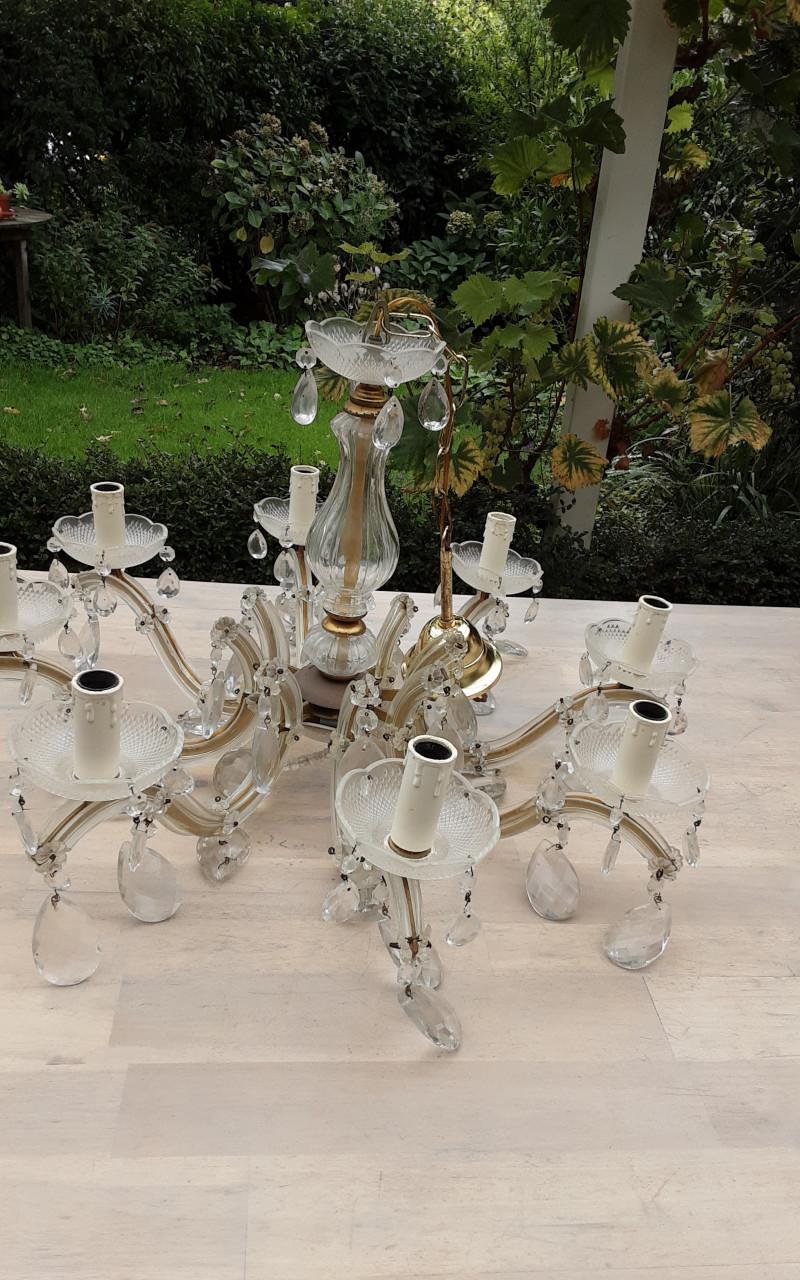 Kroonluchter glas