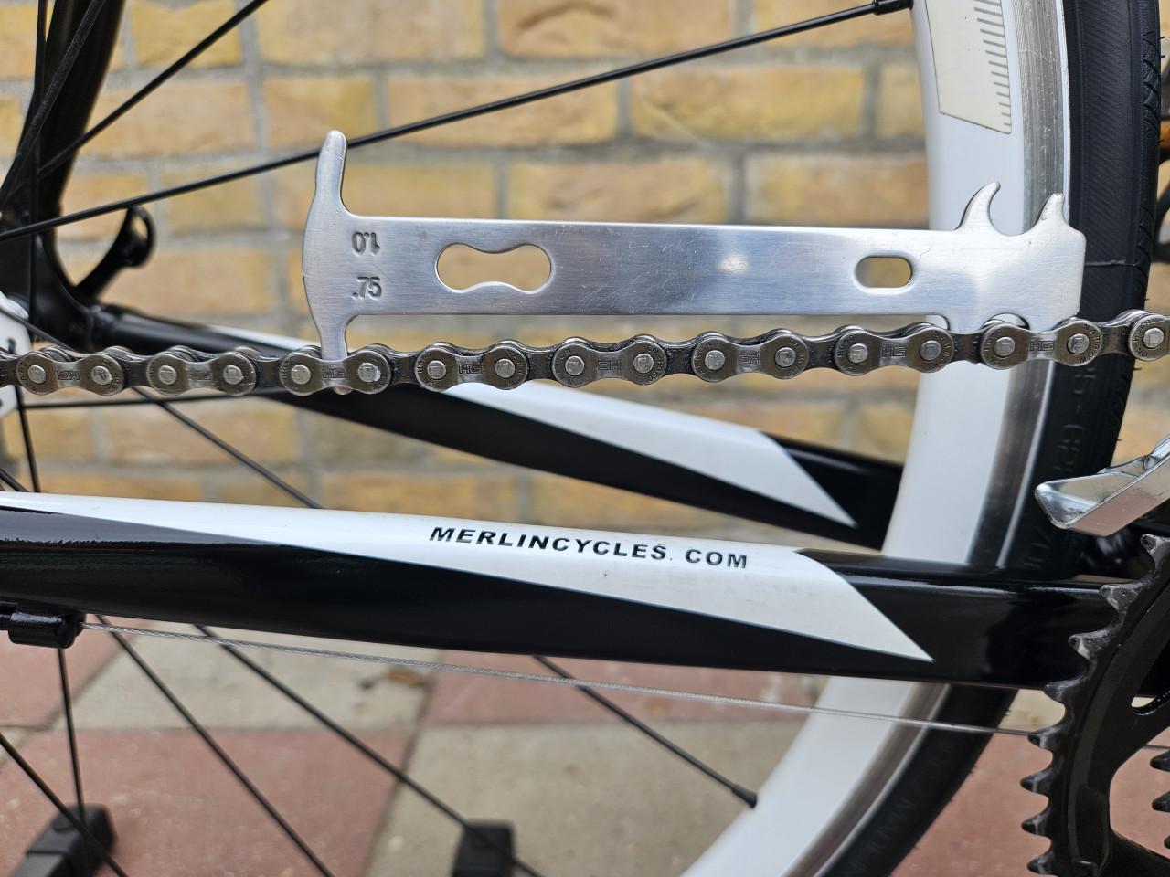 Merlin Performance PR7 Racefiets  Maat L (56 cm)  (Nwe banden & stuurlint!)