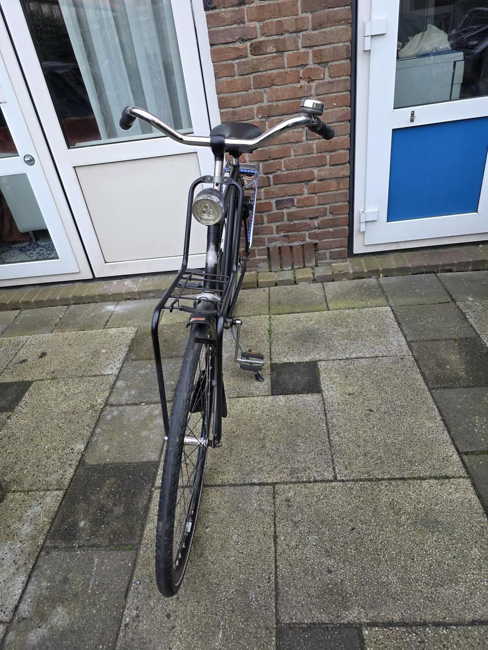 Goed werkend heren fiets Batavus-28inch-Fr.maat 57cm- Traprem achter