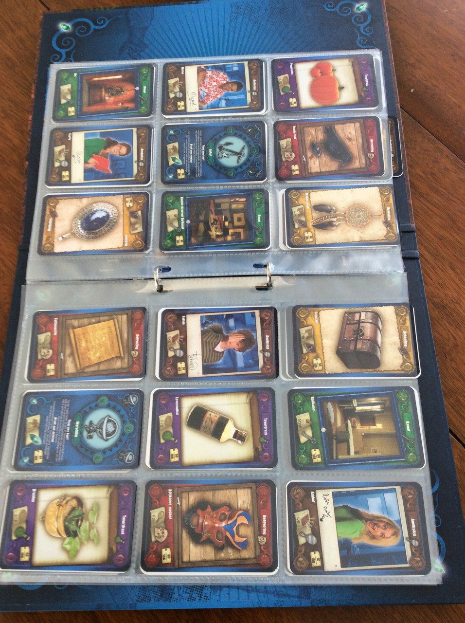 Verzameling: Het huis Anubis. Reality cards.  Compleet.