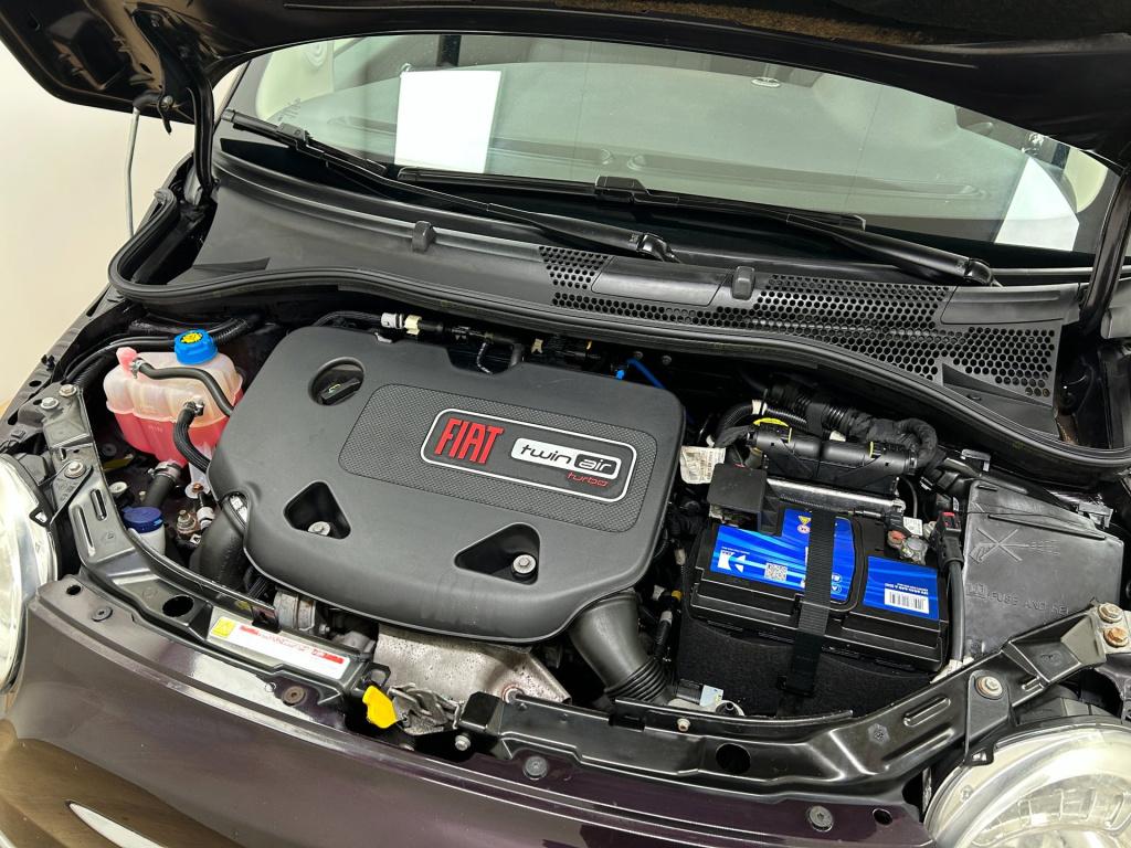 Fiat 500 occasion lounge met panoramadak en unieke kleur | tweedehands fiat