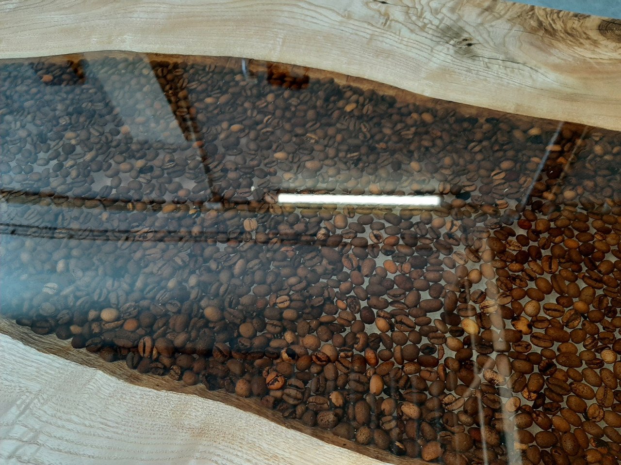Epoxy tafel op maat