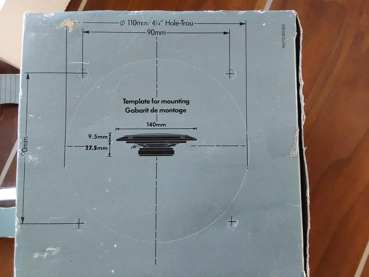 Auto speakers 5 inch dual cone