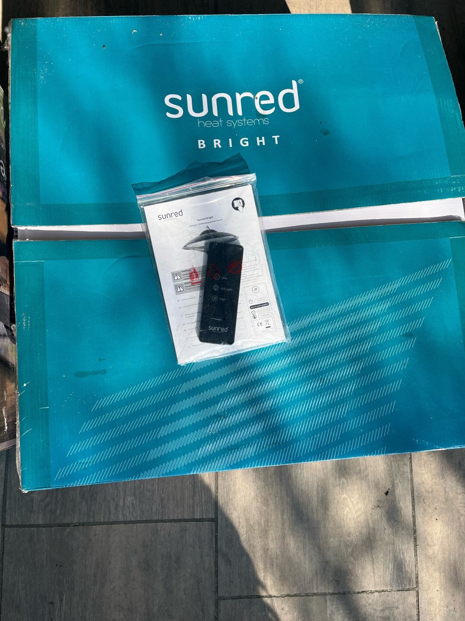 Sunred Sirius hanging lamp (terrasverwarmer)