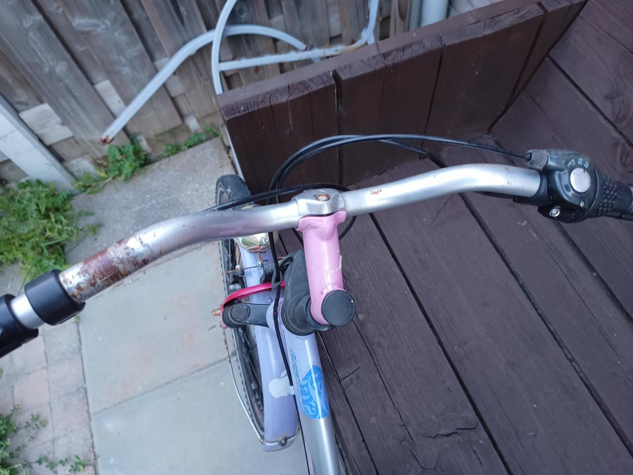Kinderfiets meisje
