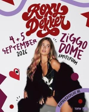 2 kaarten Roxy Dekker 20.30 5 september