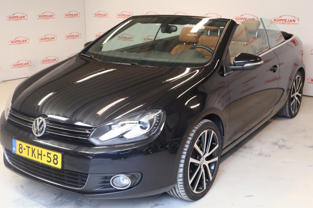 Volkswagen Golf cabriolet 1.4 tsi highline, stoelverw, cruise, navi, pdc v+