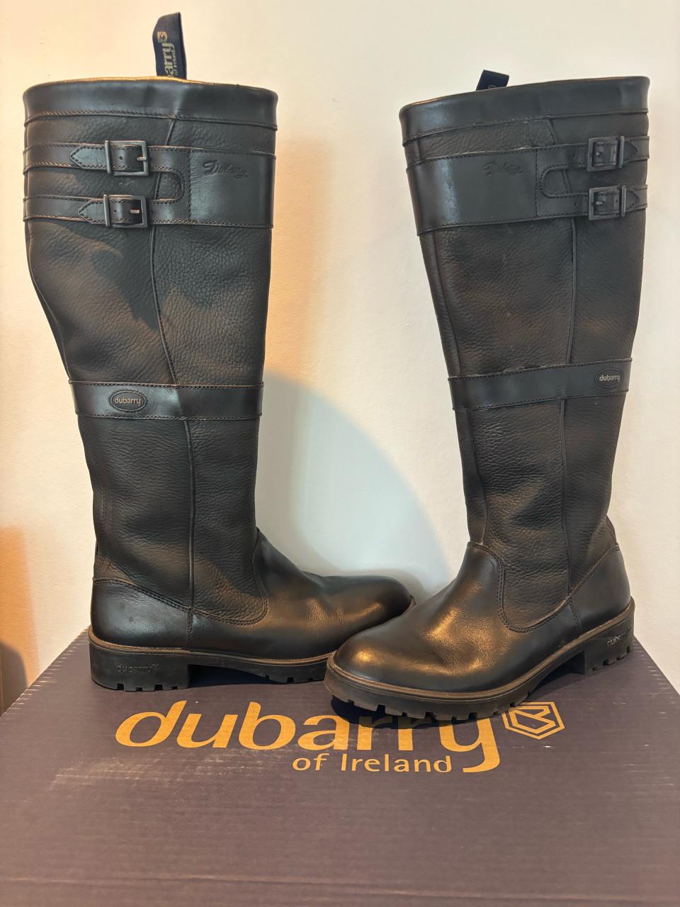 Dubarry longford black laarzen. maat 40. countryboots dames