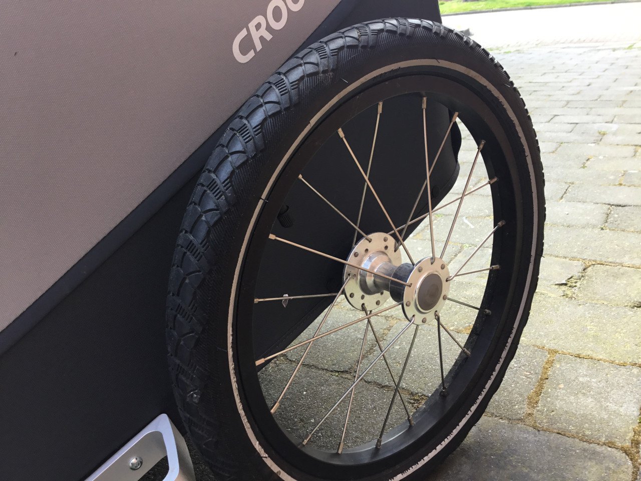 Nieuw staat bagage karretje croozer (opvouwbaar)
