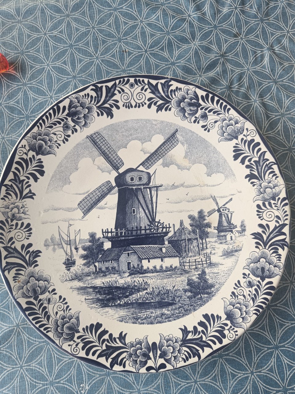 Delfts blauwe borden