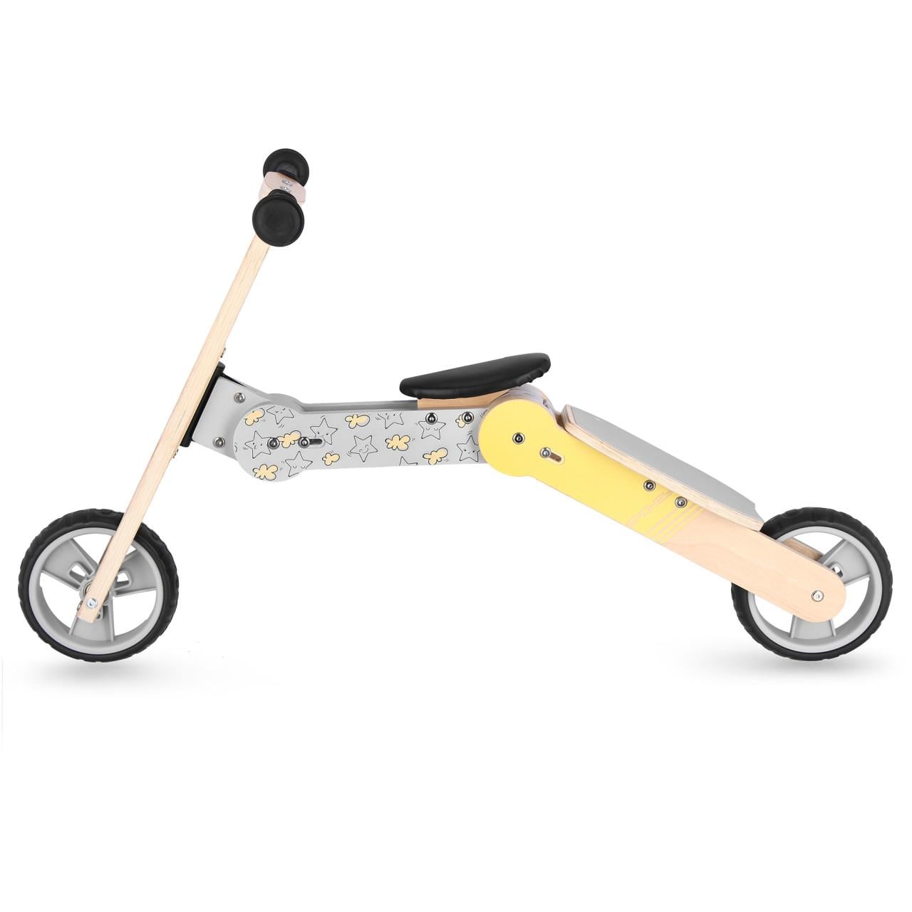 2 in 1 loopfiets en step