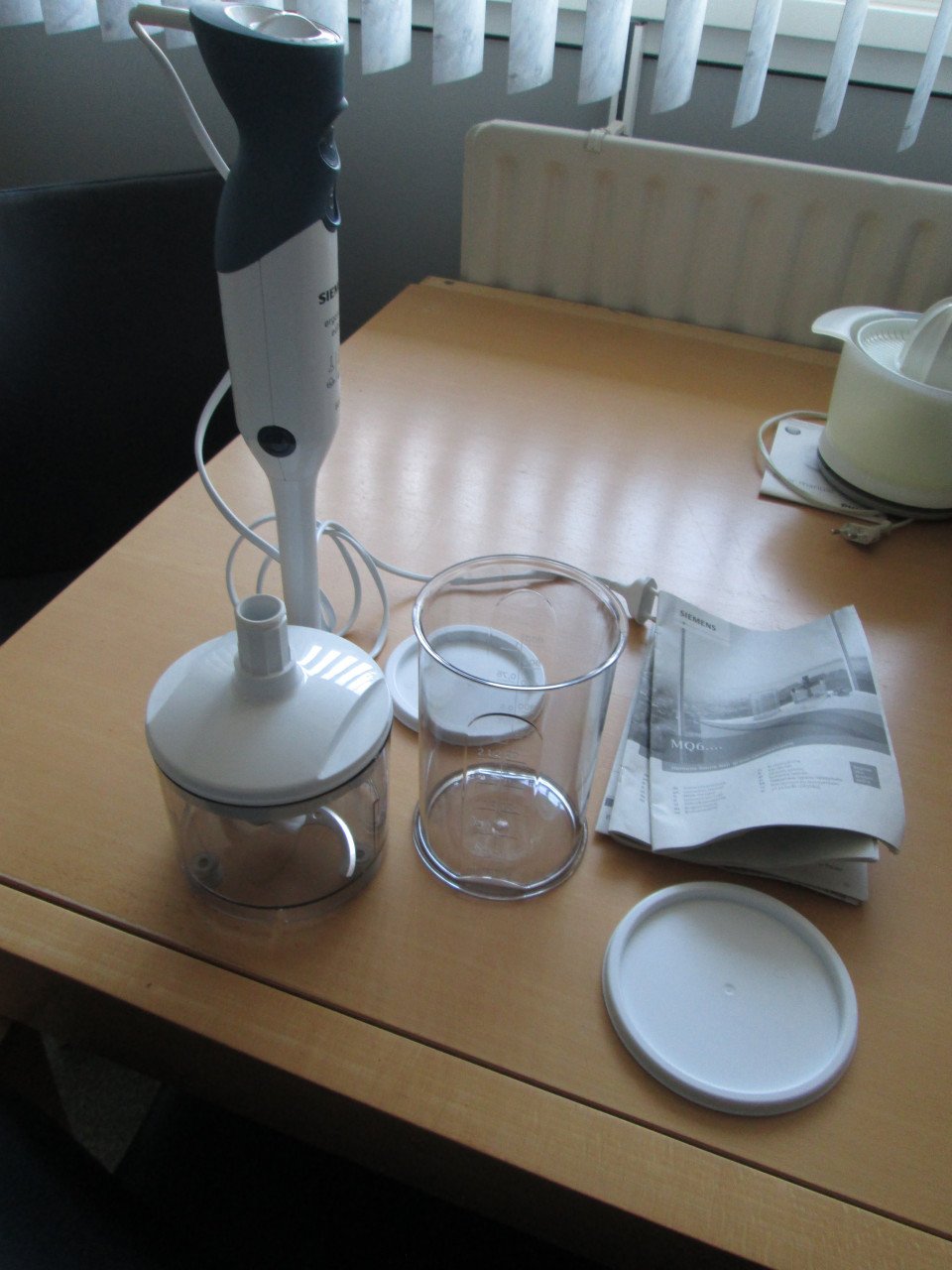 Siemens Staafmixerset met hakker