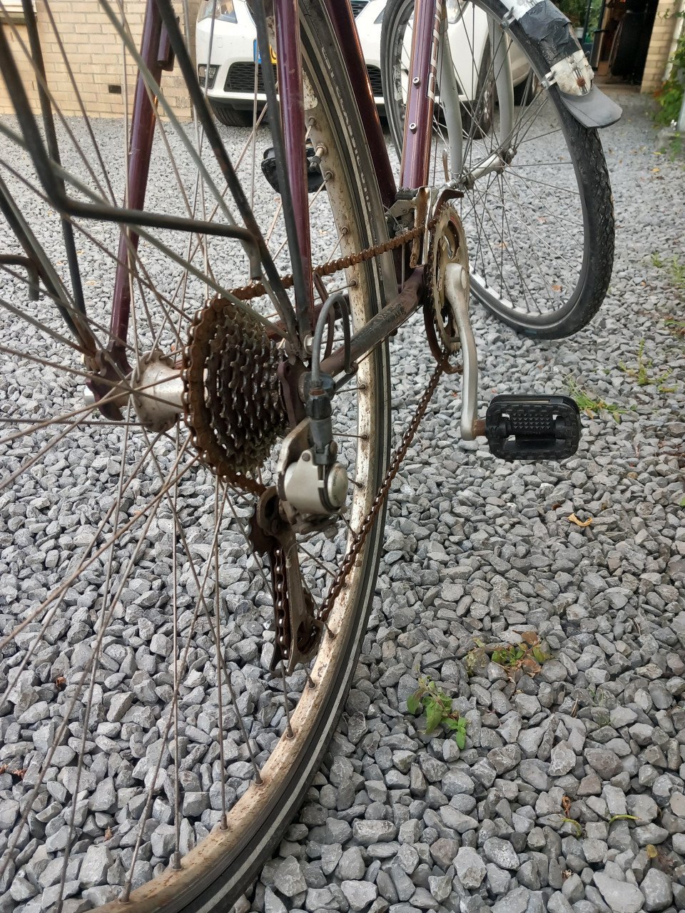 Herenfiets hybride stationsfiets