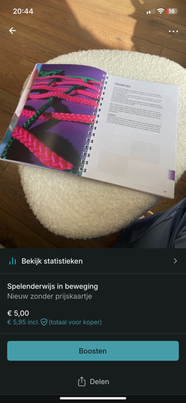Boek Beweging NIEUW