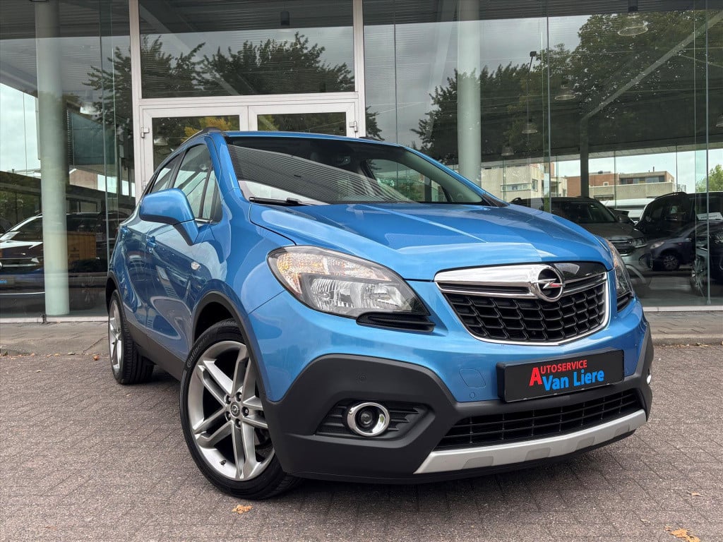 Opel Mokka 1.4 turbo 140pk cosmo| sunroof|trekhaak|leder| stoel-stuurverwar