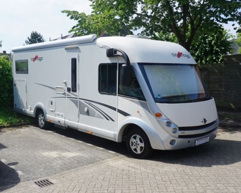 Carthago Chic C-Line I 4.9 met 68.000km uit 2011 met o.a. Levelsysteem!