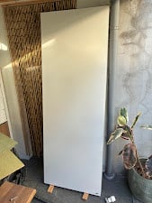 Mooie hang radiator met onderdelen te koop