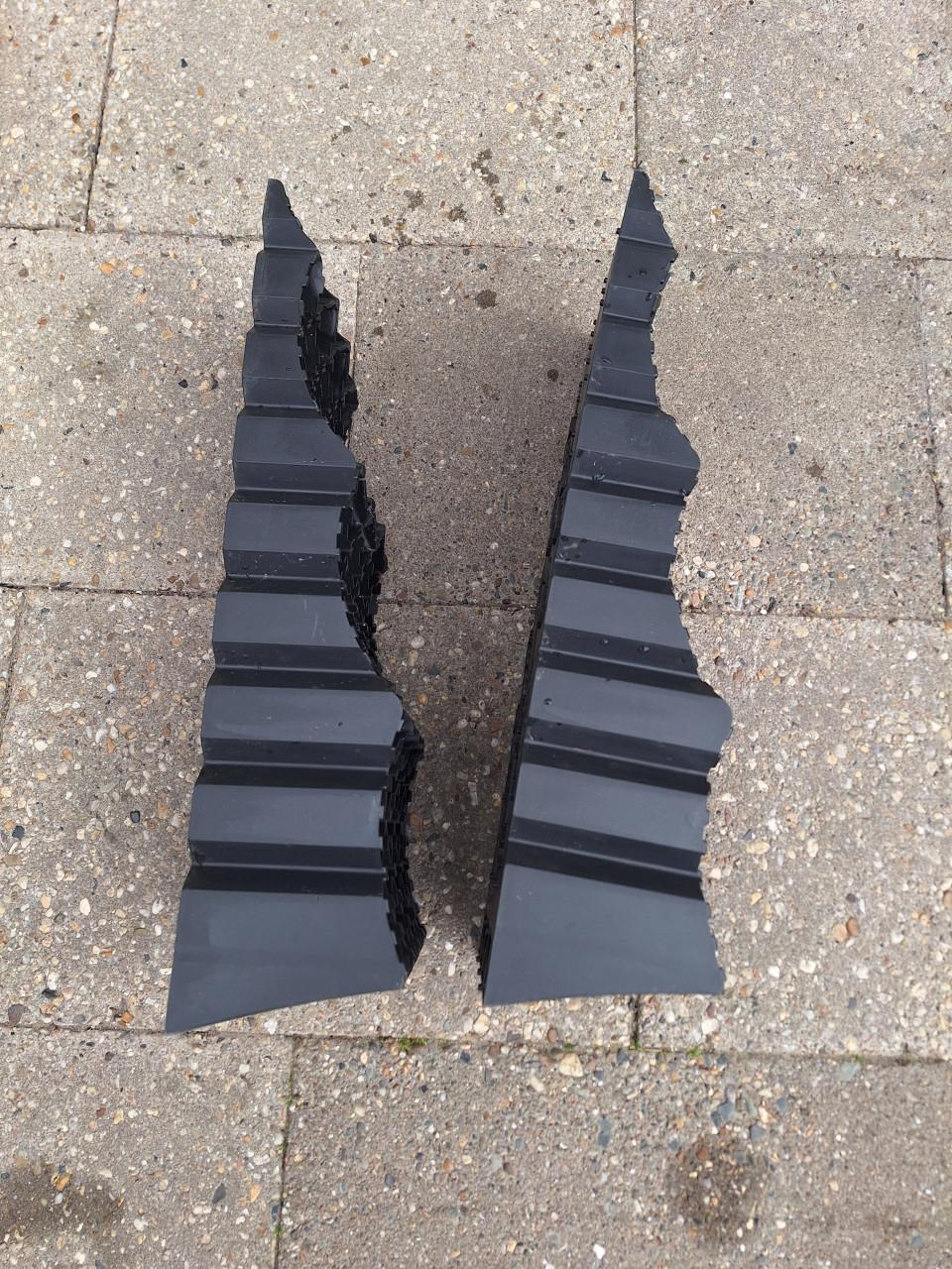 Milenco Triple 3 oprijblokken.