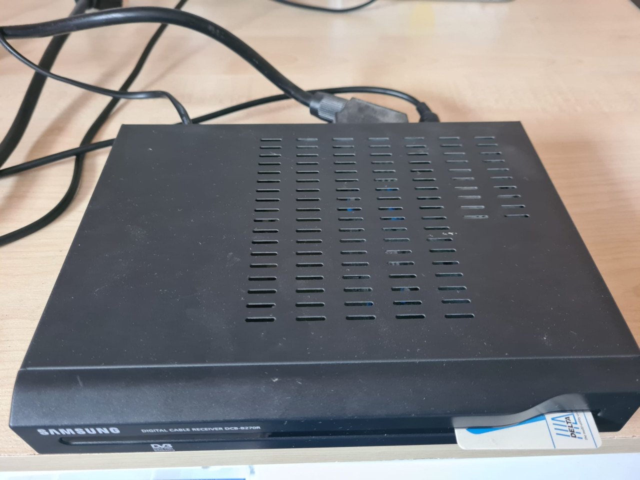 Samsung Digital Cable Receiver. Betreft model: DCB-B270R.