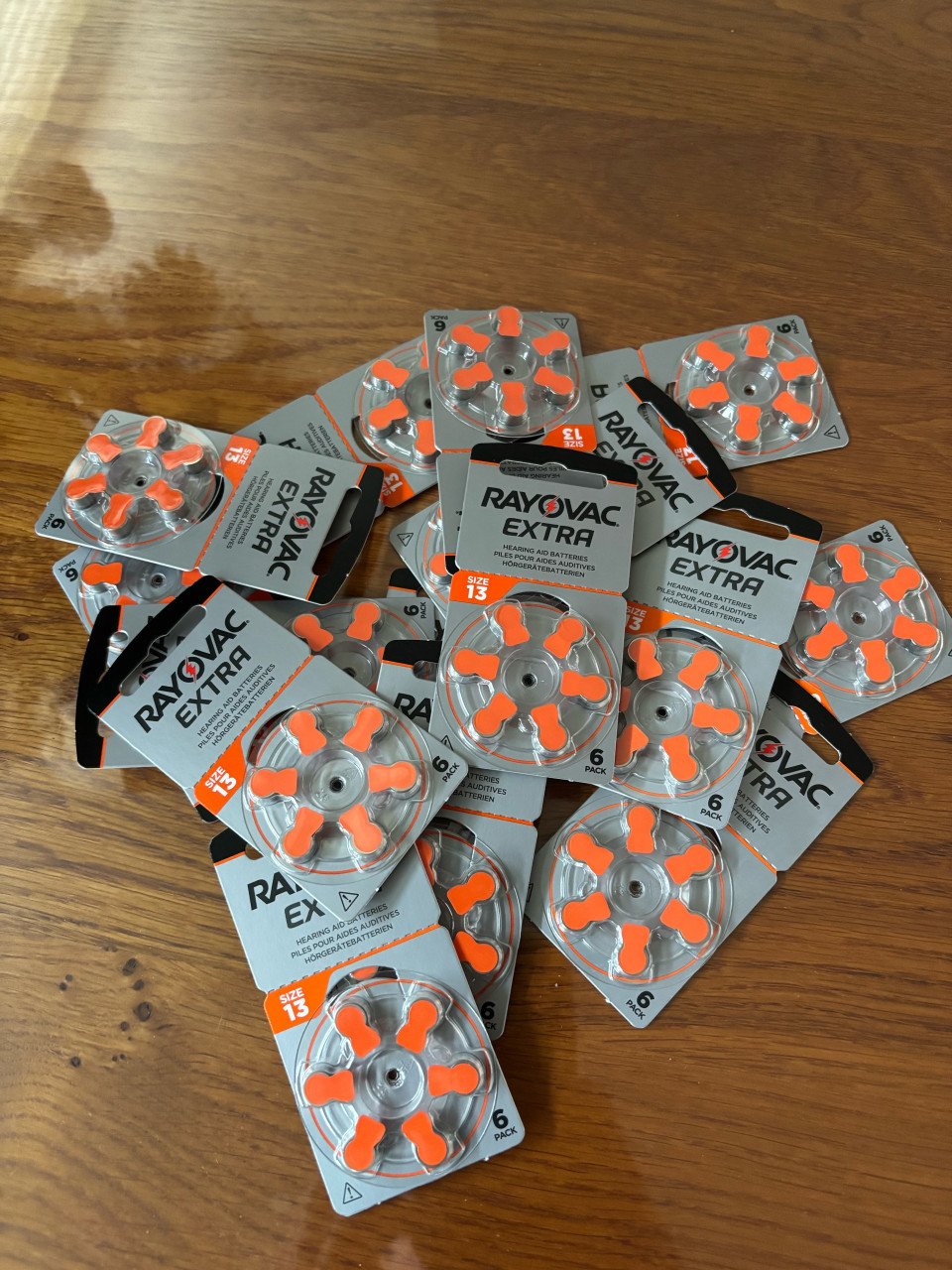 Batterijen hoortoestel size 13