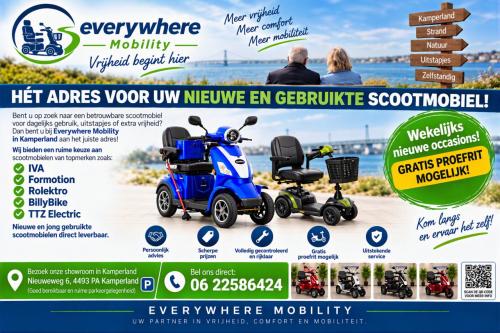 Everywhere Mobility OVERAL MOBIEL, ALTIJD ONDERWEG! 🚶‍♀️