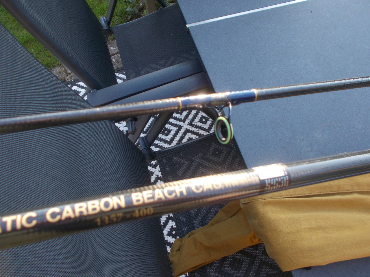Carbon strandhengel 400 cm