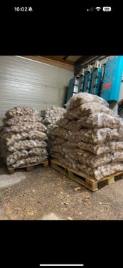 Hout briketten
