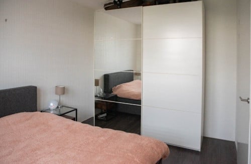Ikea Pax kledingkast met spiegelschuifdeuren