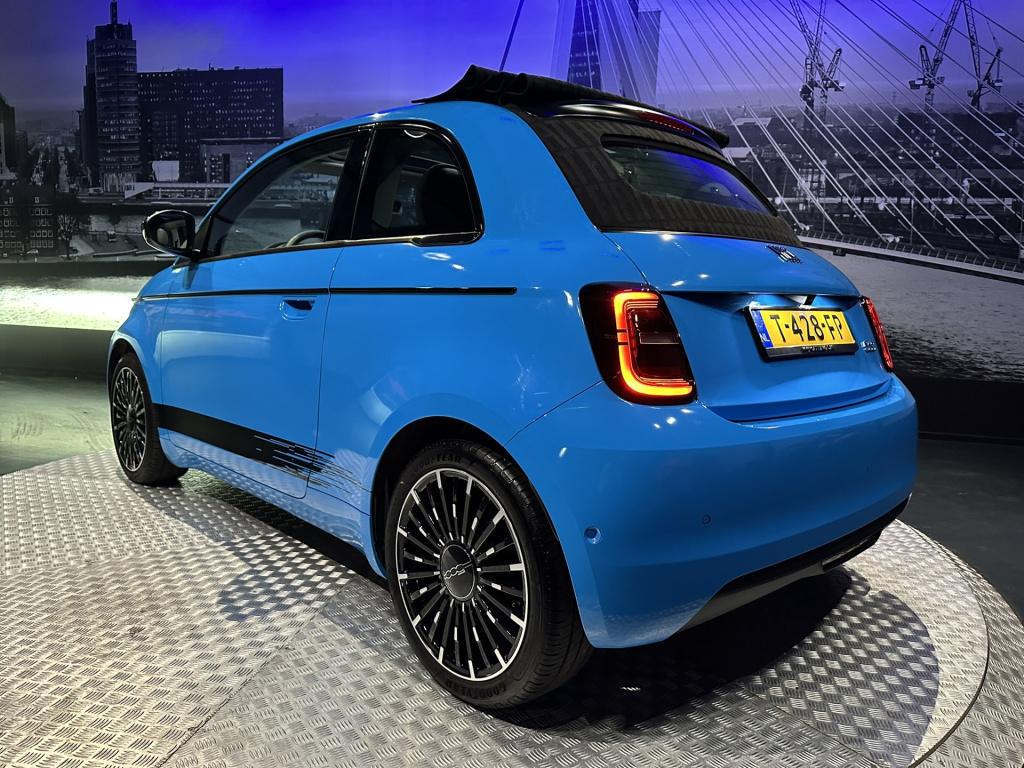 Fiat 500 C la prima 42 kwh *wrap*soh96%*camera*leer*btw*
