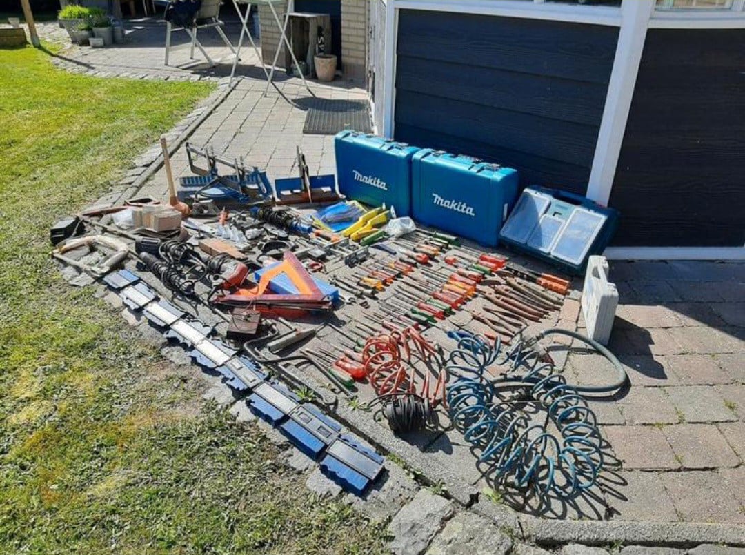 Partij gereedschap te koop