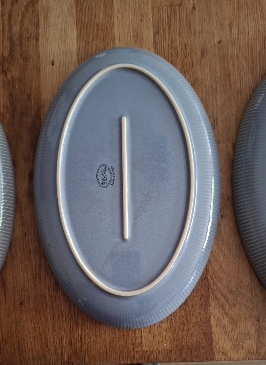 4 nieuwe Serveerborden Royal van Kempen & Begeer servies